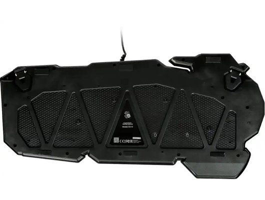 Клавиатура проводная игровая A4Tech Bloody B314 черный (подставка для запястий)